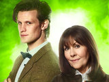 Sarah and the Eleventh Doctor in Sarah Jane Adventures