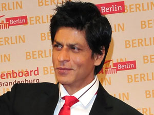Shahrukh Khan at a press conference for the movie 'Don 2'