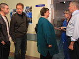 Aaron, Hazel and Jerry wait for news on Jackson's operation