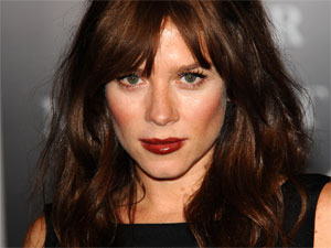 Anna Friel attending the launch party of 'Your Moment Is Waiting' at the Saatchi Gallery in London