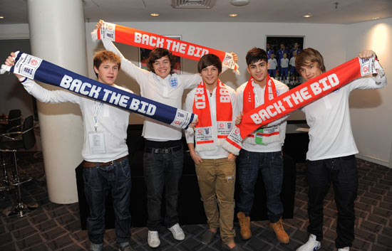One Direction back the bid