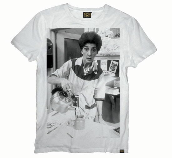 Dot on a t-shirt