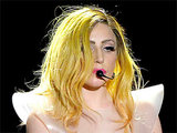 Lady GaGa in concert in Paris for the French leg of her ‘Monsterball’ tour