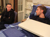 Aaron gets upset when Jackson tells him off for acting like his carer