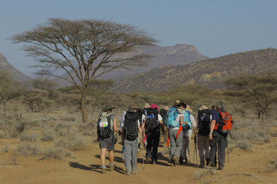 The BT Red Nose Trek begins