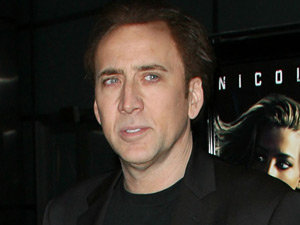 Nicolas Cage at the Los Angeles Screening of 'Drive Angry'