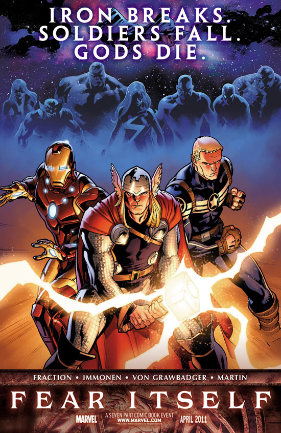 Fear Itself: Captain America, Iron Man and Thor