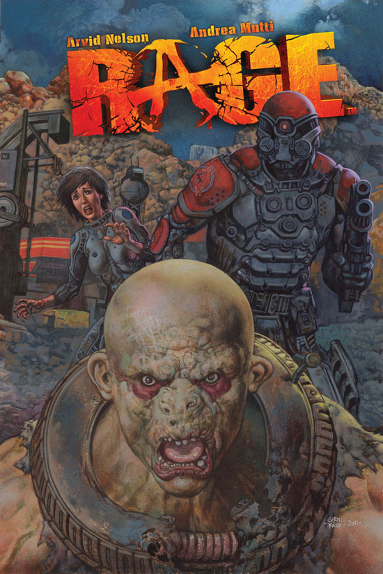 'Rage' 1 Comic Cover