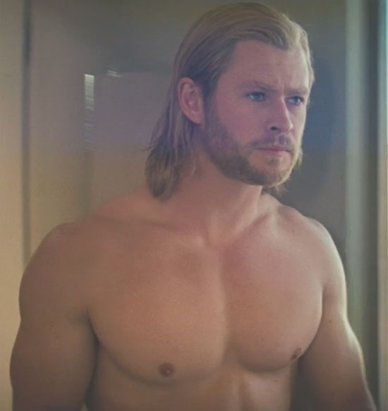 chris hemsworth thor shirtless. Chris Hemsworth