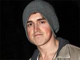 Tom Fletcher of McFly leaving the Radio 1 studios in London with the band