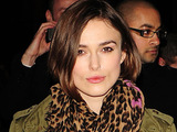 Keira Knightley leaving the Comedy Theatre after her performance in 'The Children's Hour'
