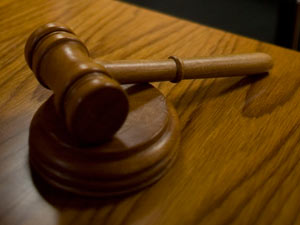 A gavel