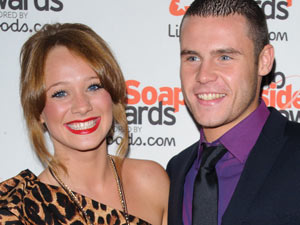 Danny Miller and Kirsty-Leigh Porter