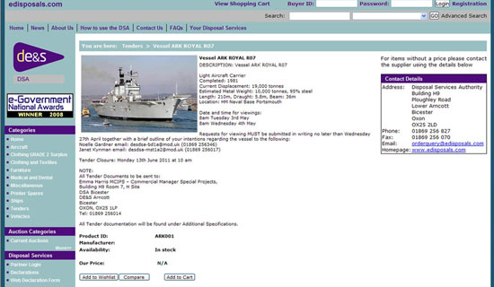 HMS Ark Royal