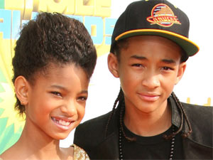 Willow and Jaden Smith at Nickelodeon's 2011 Kids Choice Awards held in California