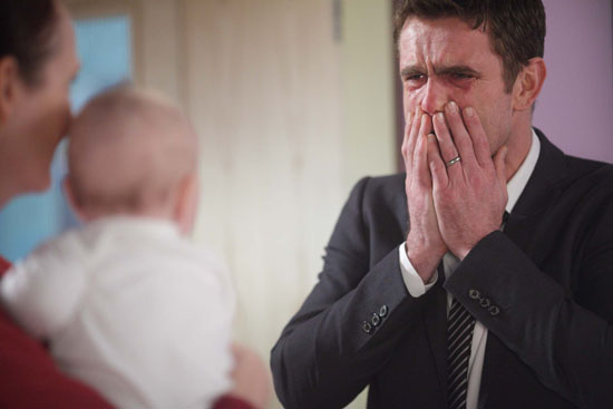 Jack is heartbroken trying to come to terms with the news. He says a heart-felt good bye to the baby.