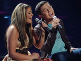 American Idol 270411: Lauren Alaina and Scott McCreery