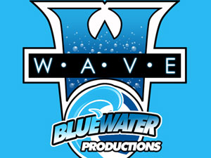 Bluewater Productions 'The Wave' logo