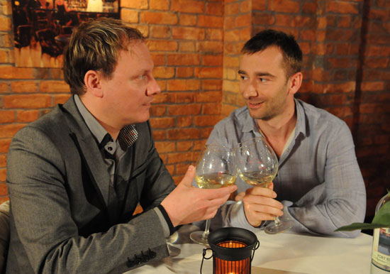Sean and Marcus get cozy on their date