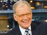 David Letterman presenting the 'Late Show'
