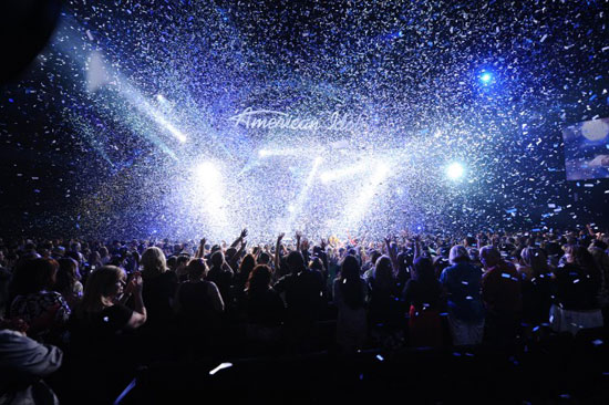 The crowd