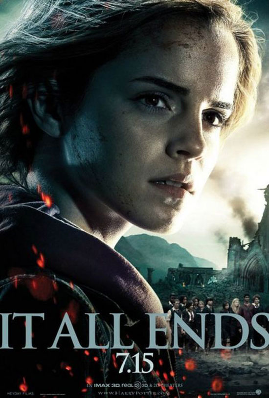 harry potter and the deathly hallows poster hermione. Harry Potter And The Deathly