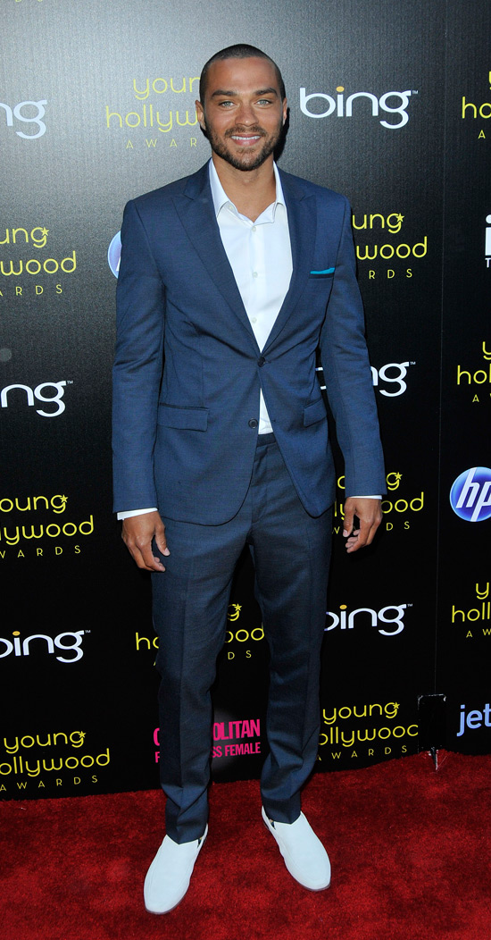 Jesse Williams arrives at the 2011 Young Hollywood Awards held at Club Nokia