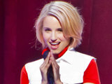 Dianna+agron+glee+live