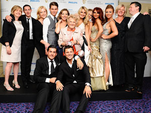 The cast of The Only Way Is Essex at the BAFTAs