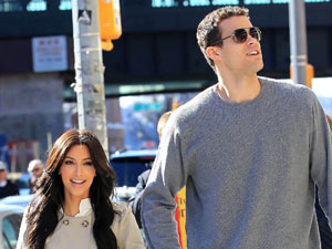 Kim Kardashian and Kris Humphries