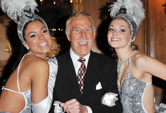 Bruce celebrating his 80th birthday in 2008.
