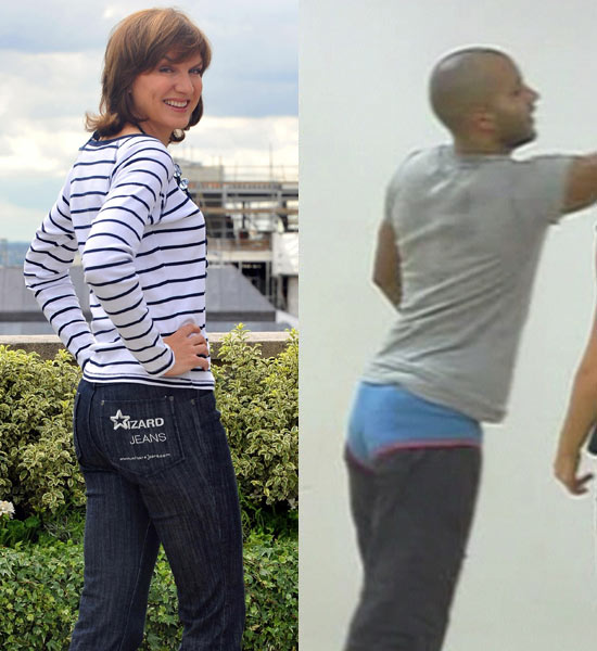 2010: Fiona Bruce and Ricky Whittle 