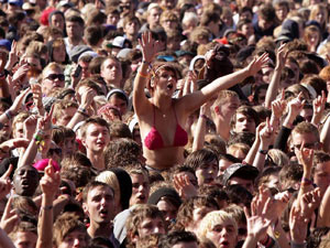 Festival crowd
