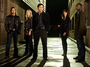 The cast of Leverage