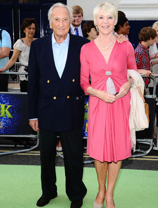 Michael Winner and Geraldine Edwards