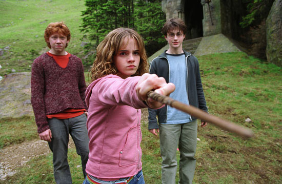 Ron, Hermione and Harry