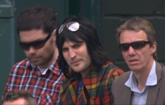 Noel Fielding at Wimbledon