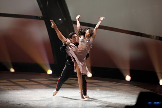 Jess LeProtto and Clarice Ordaz