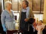 Sylvia moans to Roy and Hayley about looking after baby Hope