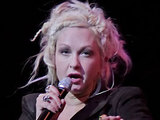 Cyndi Lauper performing at Manchester Bridgewater Hall
