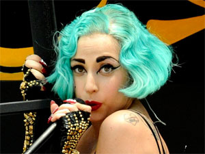 Lady GaGa performs her routine during a sound check for Canadas Much Music Video Awards