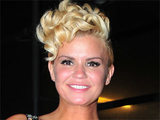 Kerry Katona makes an appearance at the National Reality Television Awards, held in London, England