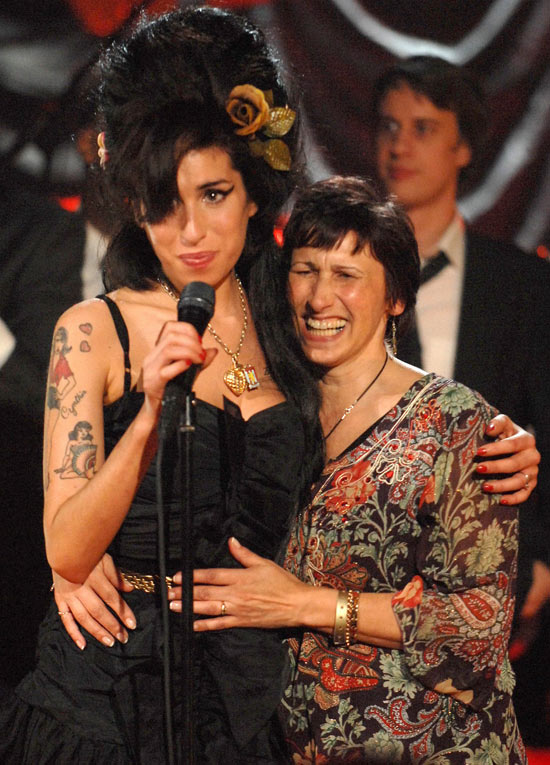 Amy Winehouse at the Grammys