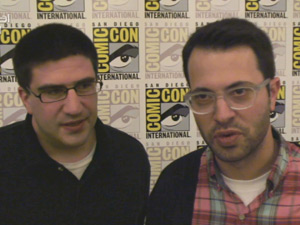 Edward Kitsis and Adam Horowitz at Comic-Con