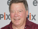 William Shatner arrives for the free outdoor screening of 'The Captains' at the USS Intredpid Sea, Air and Space Museum New York.