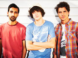 A-Rab (Arsher Ali), Barry (John Dagleish) and Flynn (Samuel Robertson) from Beaver Falls