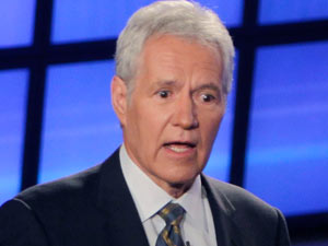 Joepardy host Alex Trebek