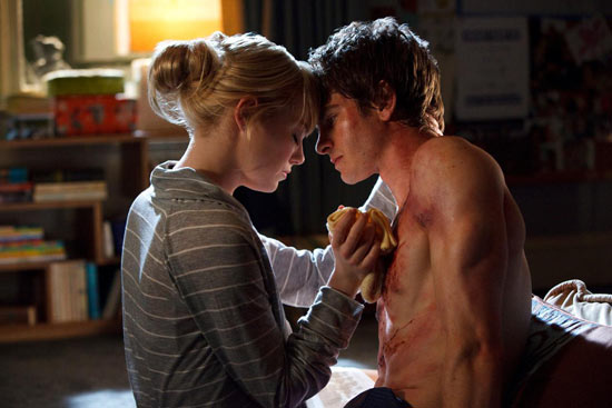 Gwen tends to Peter