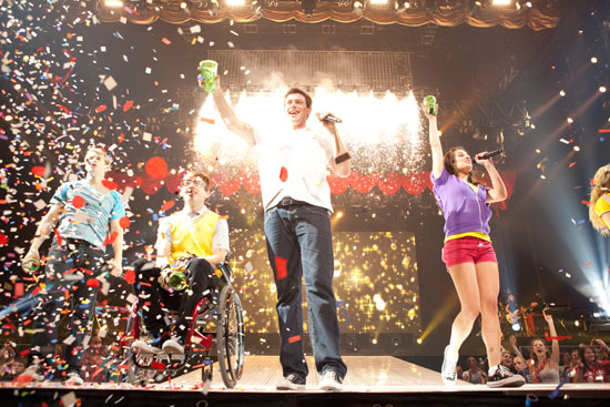 Cory Monteith and Lea Michele