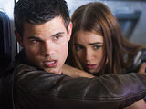 Taylor Lautner and Lily Collins in Abduction